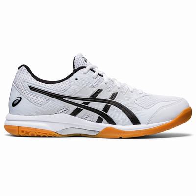 Asics Gel-Furtherup - Miesten Lentopallokengät - Valkoinen/Mustat